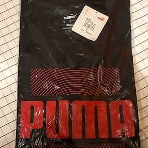 Puma Black and Red tshirt